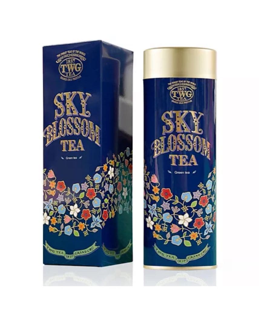 シンガポール航空 機内限定 TWG SKY BLOSSOM TEA 100gx2