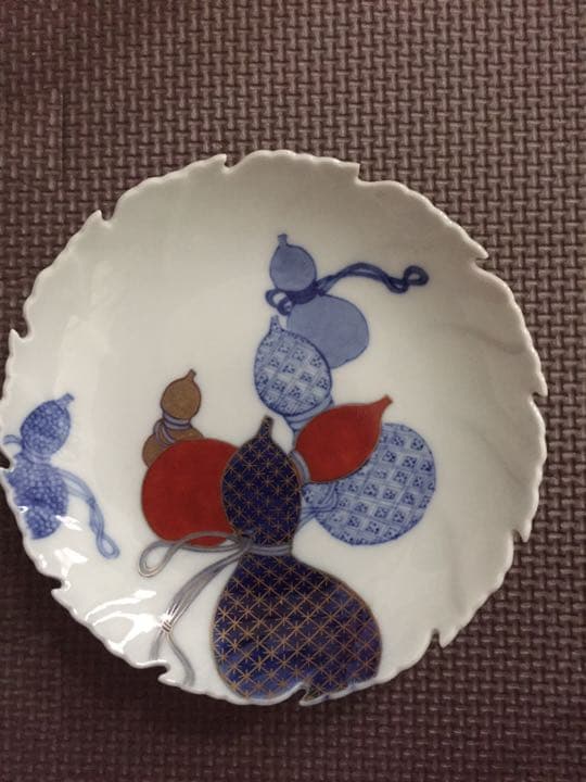 希少☆伊万里焼 瓢模様 6枚 香蘭社 アンティーク