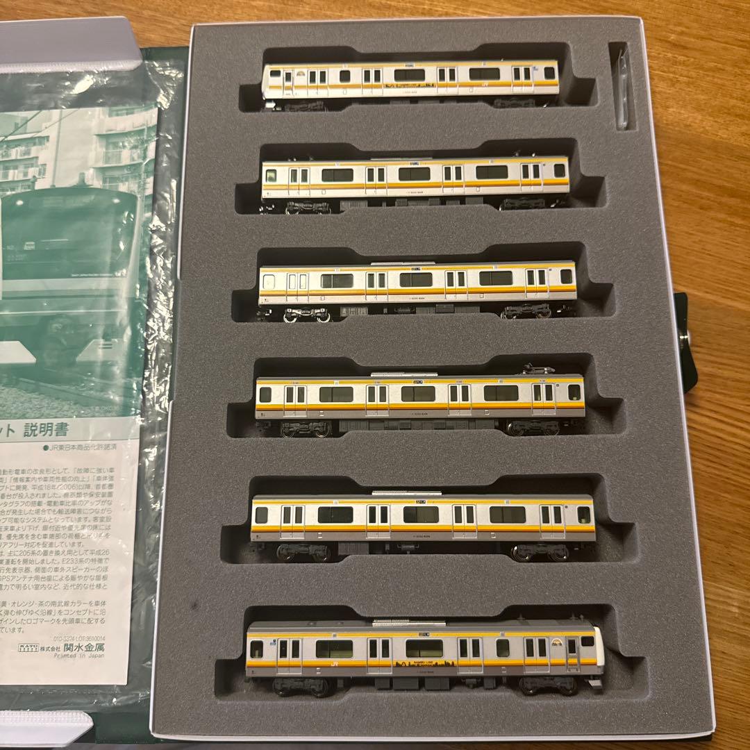 KATO 10-1340 E233系8000番台 南武線