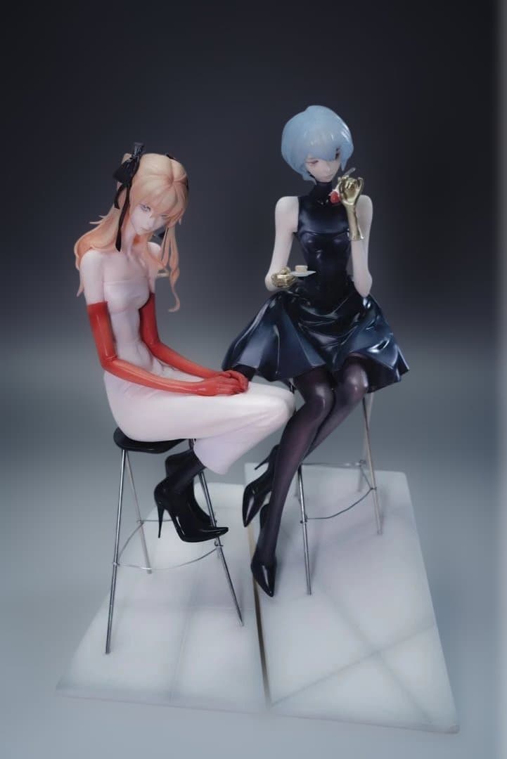 ワンフェス　ガレージキット 綾波レイ　アスカ　皮球製ゴムボール