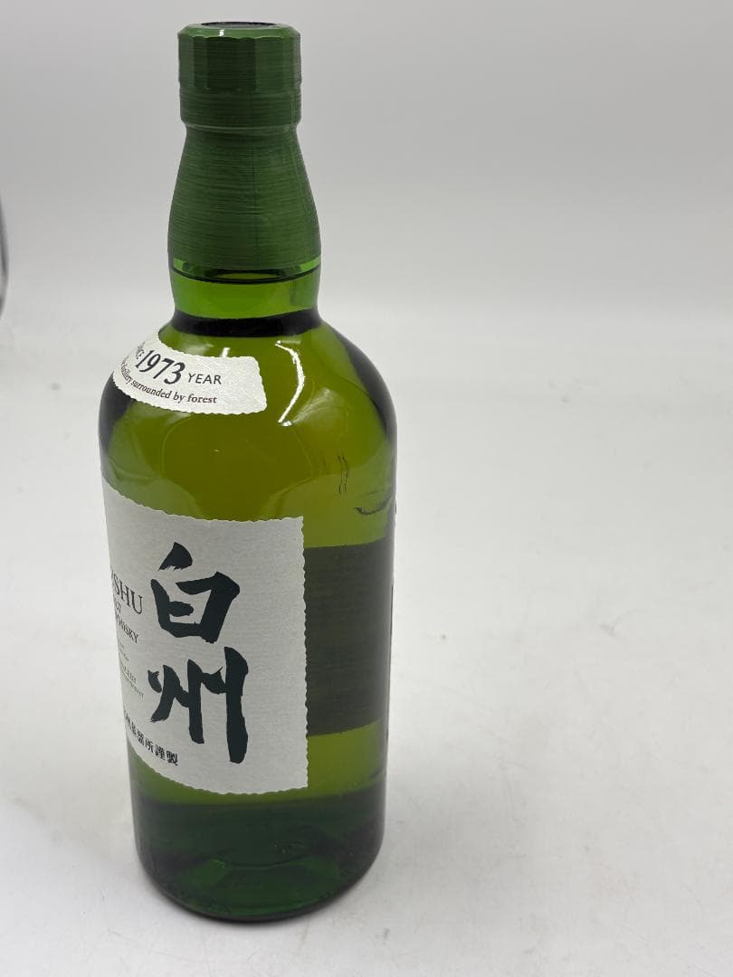 新品未使用 未開栓 サントリー 白州 HAKUSHU シングルモルト ウイスキー