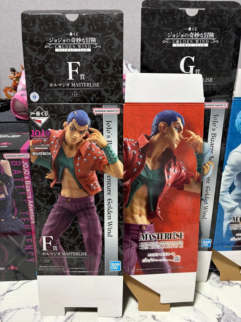 一番くじ ジョジョの奇妙な冒険 GOLDEN WIND HITMAN TEAM