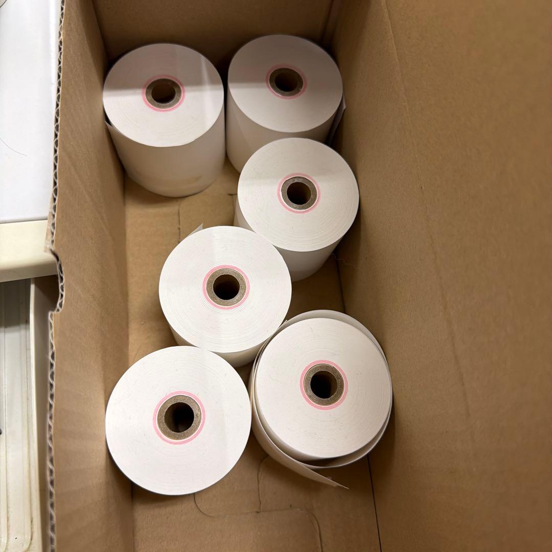 CASIO レジスター 110ER インク、レジロール付き