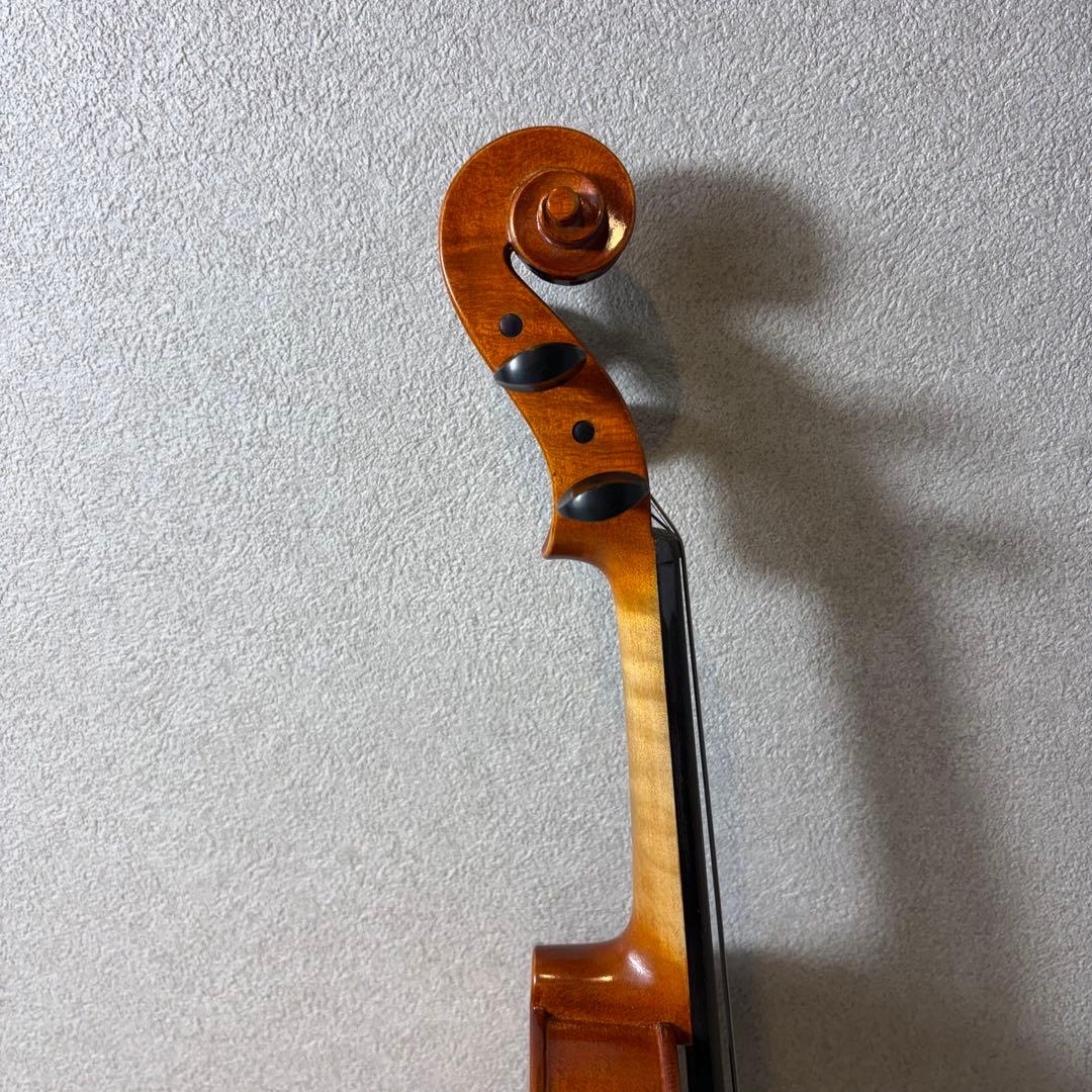 【極美品】K. SHIMORA NO.80 4/4 バイオリン ドイツ製 新品弓