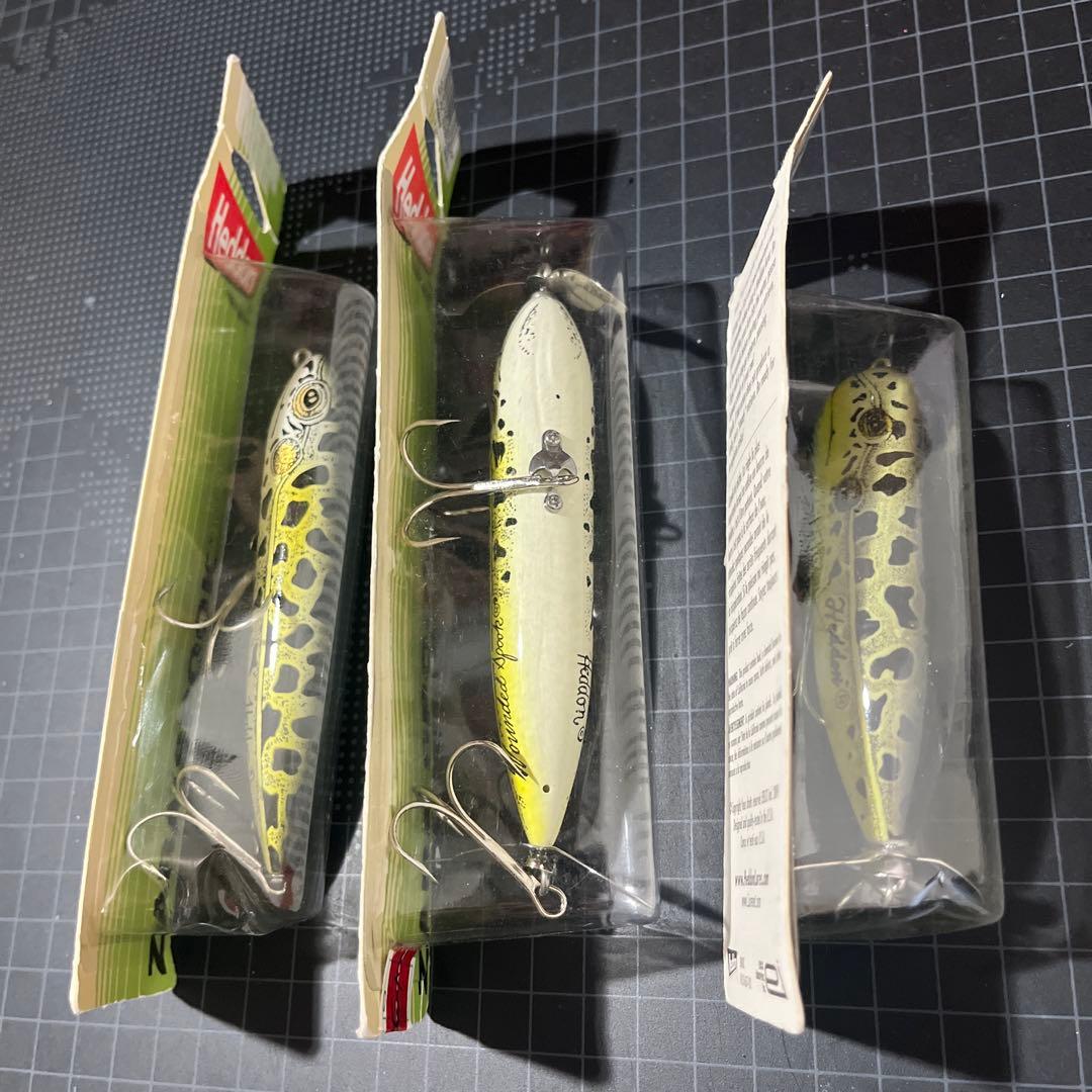 Heddon ヘドンルアー３個新品未使用品セット