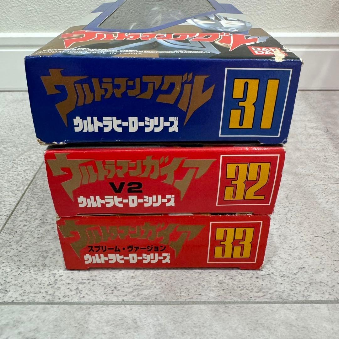ウルトラマン　ウルトラヒーローシリーズ　ソフビ　フィギア　箱・カード付き