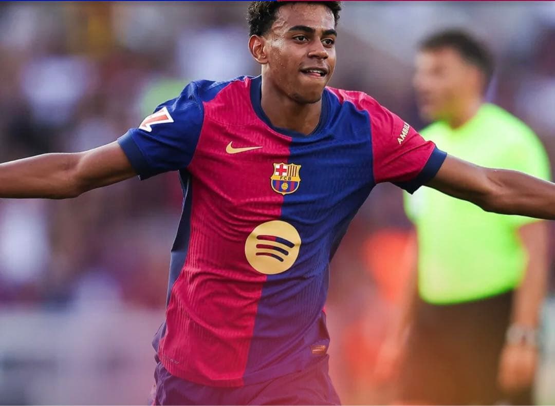 バルセロナFC24/25 ヤマル ラリーガ 3冠仕様 オーセンティック