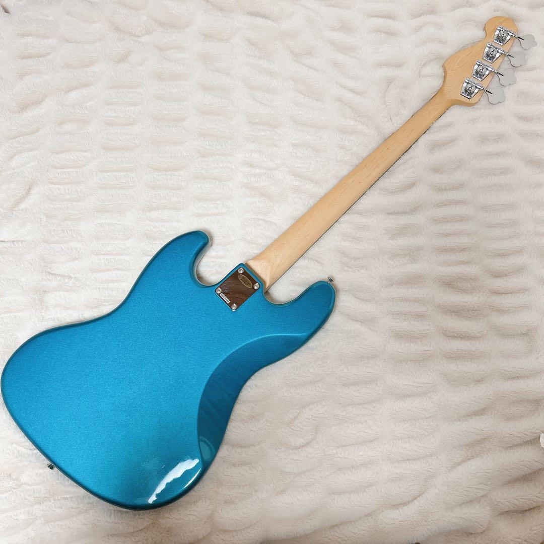 美品 BUSKER’S LJB-Z MBL ジャズベース ブルー エレキベース