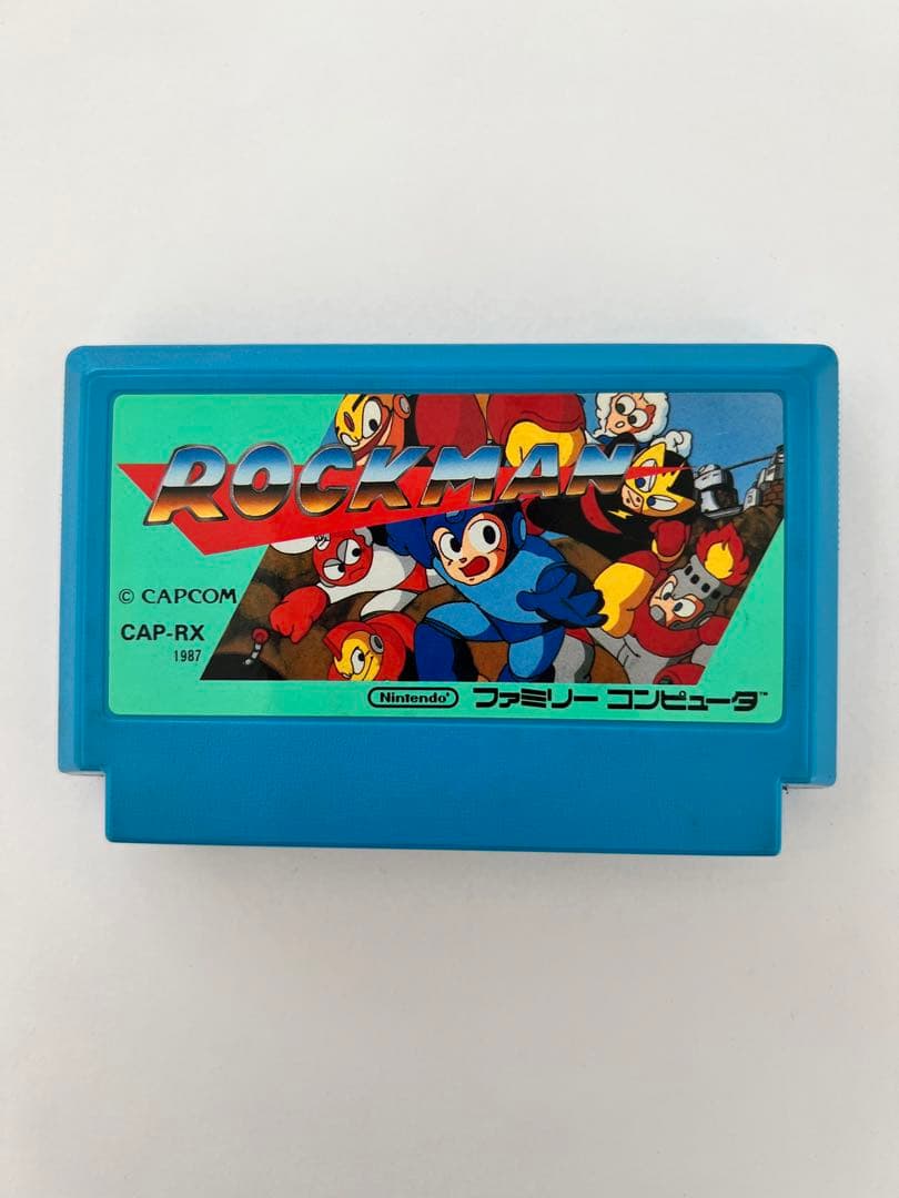 ロックマン 初代 ファミコン ソフト ROCKMAN CAPCOM