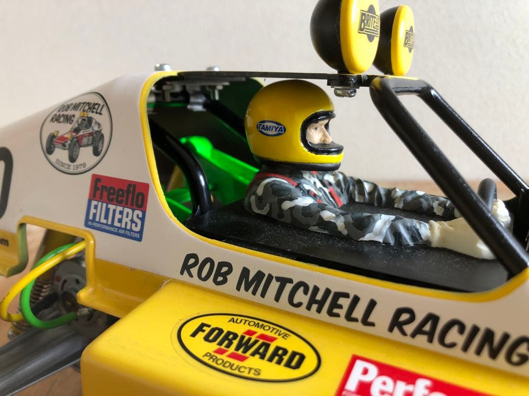 新品未使用)タミヤ)メカレス)シャーシ/グラスホッパー・ボディ/バギーチャンプ