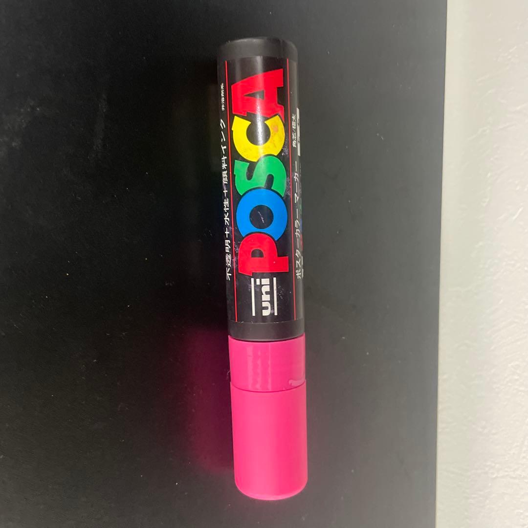 uni POSCA ピンク マーカー