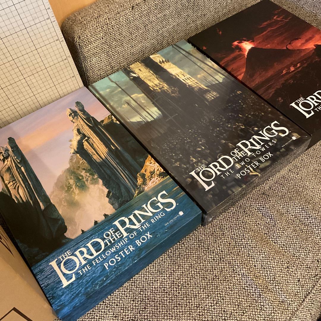 ロードオブザリング　ポスターBOX 3箱セット　初回特典付き　角川書店　新品