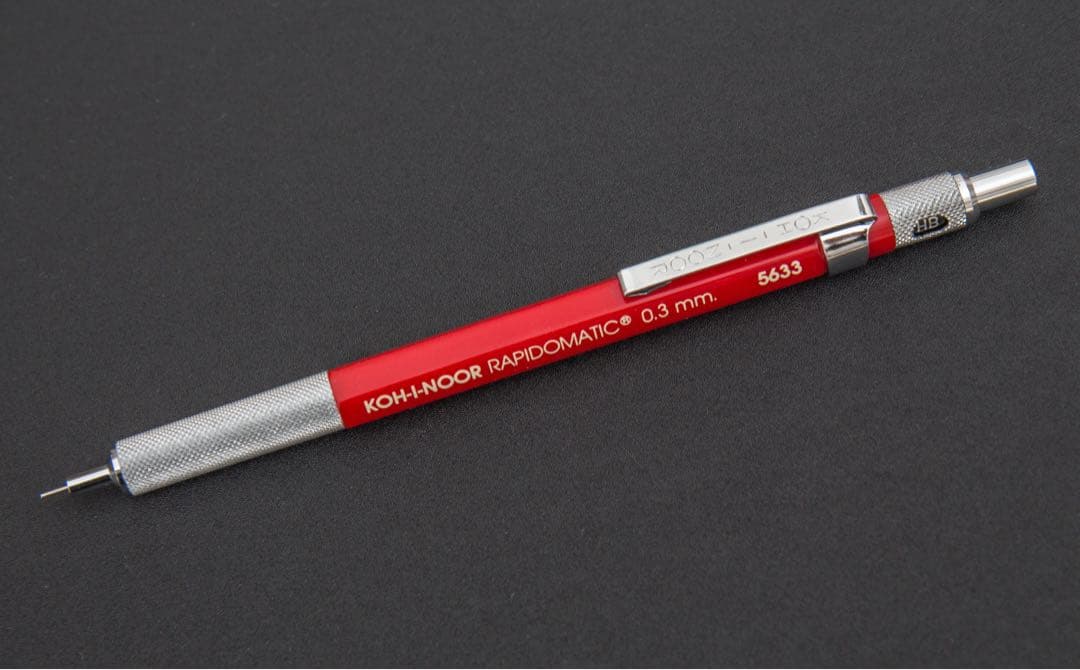 【旧型】コヒノール 製図用シャーペン RAPIDOMATIC 4本セット