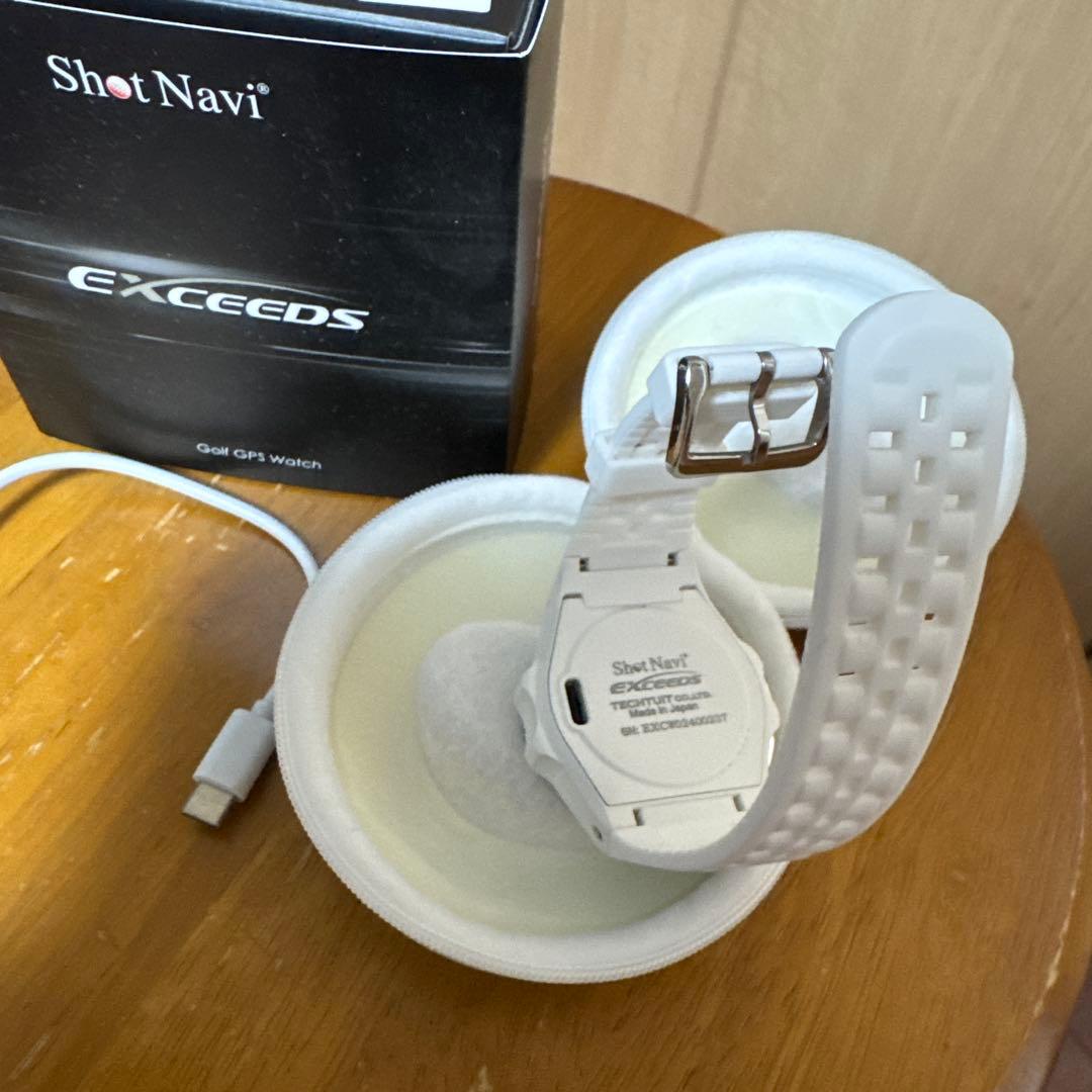 ShotNavi EXEEDSゴルフGPSナビ ホワイト