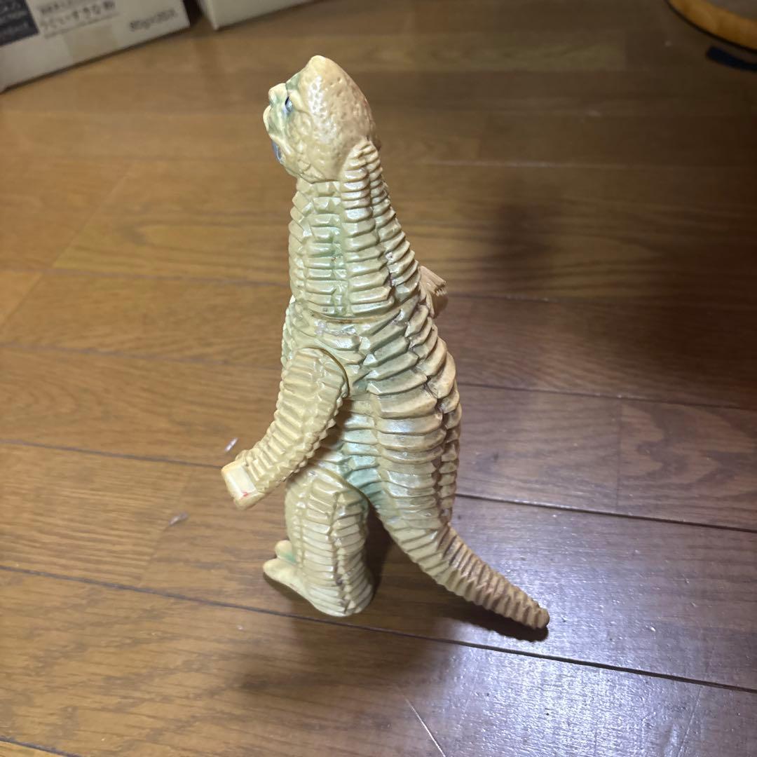 昭和レトロ 当時物 ブルマァク レッドキング ソフビ