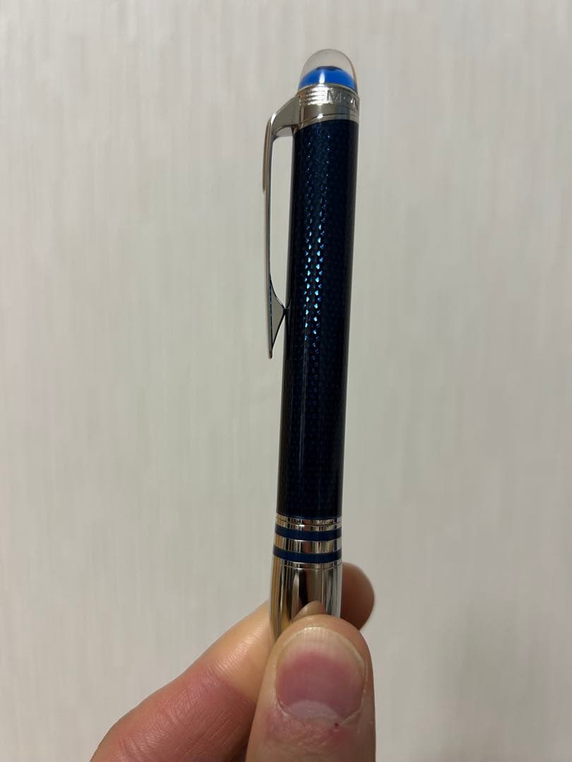 モンブラン ボールペン スターウォーカー ブループラネット メタル 125288