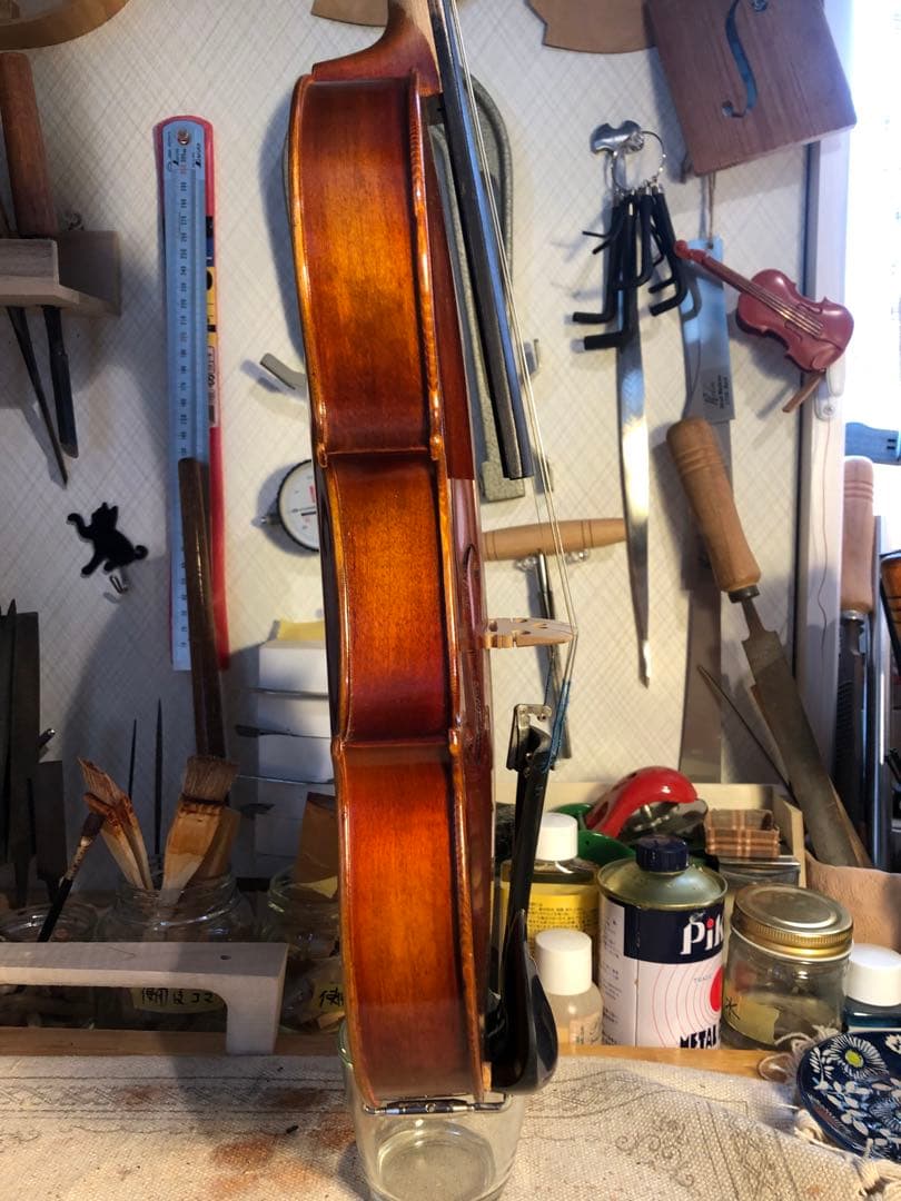 【駒&魂柱調整済】Suzuki分数バイオリンNo200 3/4 1996