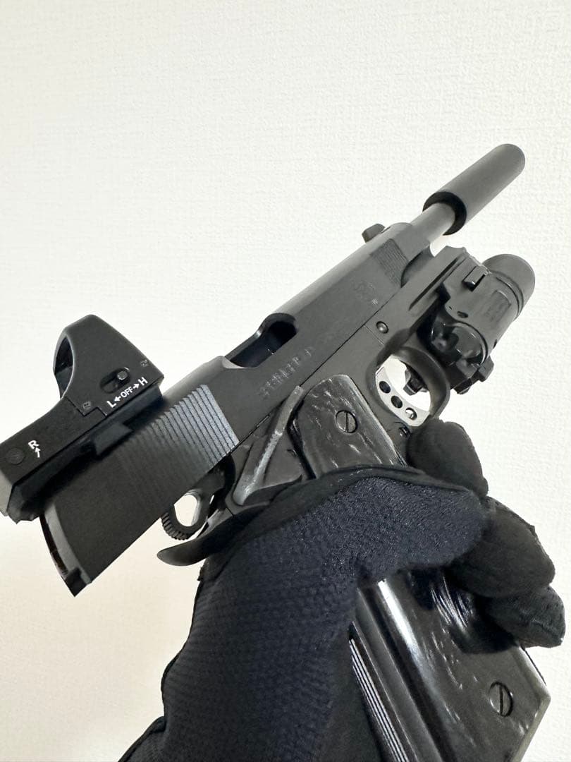 東京マルイ製 ガスプローバックハンド力 MEUピストル フルカスタム