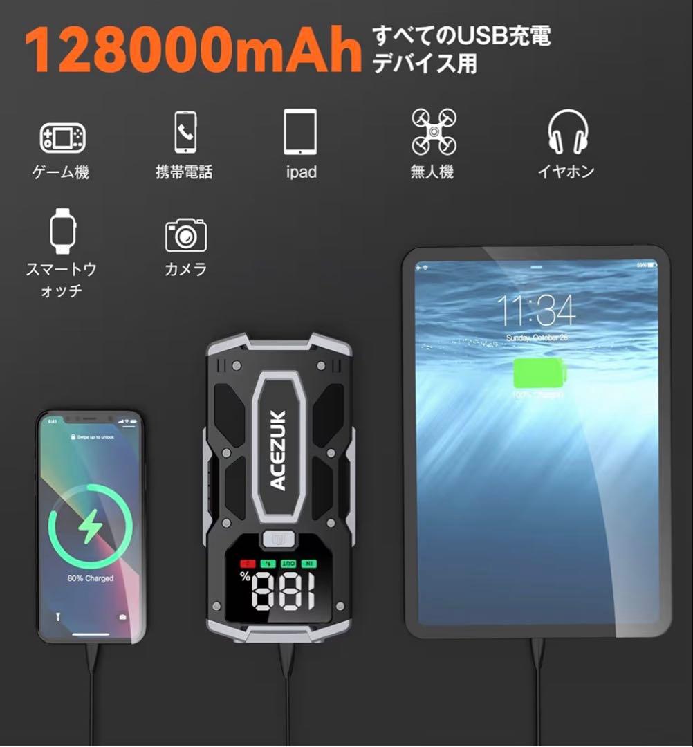 ジャンプスターター　12V車用