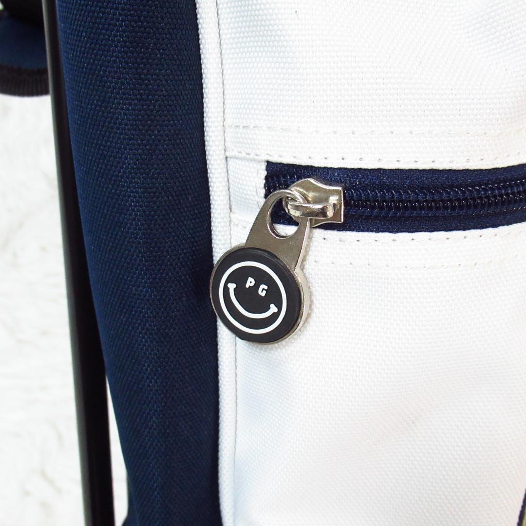 PEARLY GATES セルフスタンドクラブバック キャディバッグ ホワイト