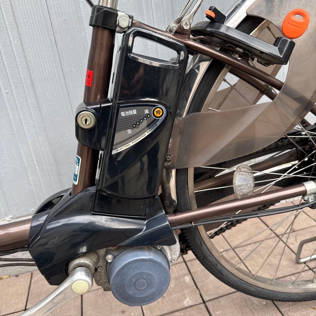 パナソニック 電動アシスト自転車 ブラウン