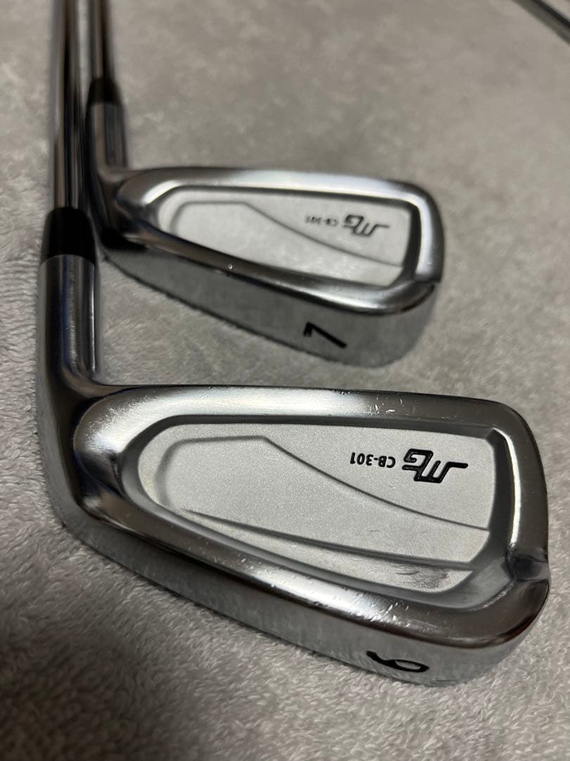 三浦技研 アイアンCB-301(5本)セット スチール製