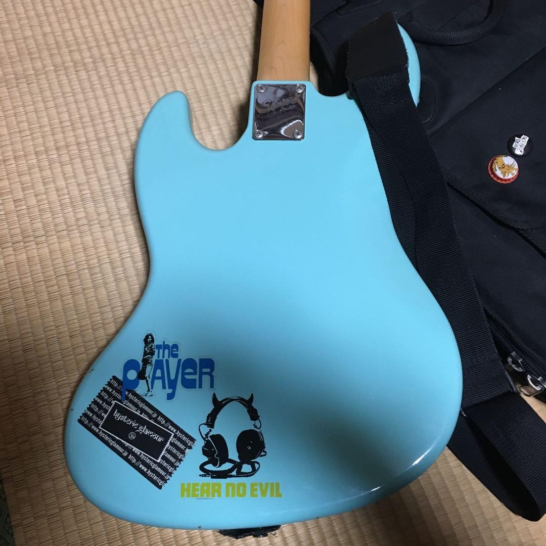 Squier Jazz Bass 　レアカラー　バッグ付き　スクワイヤー　ベース