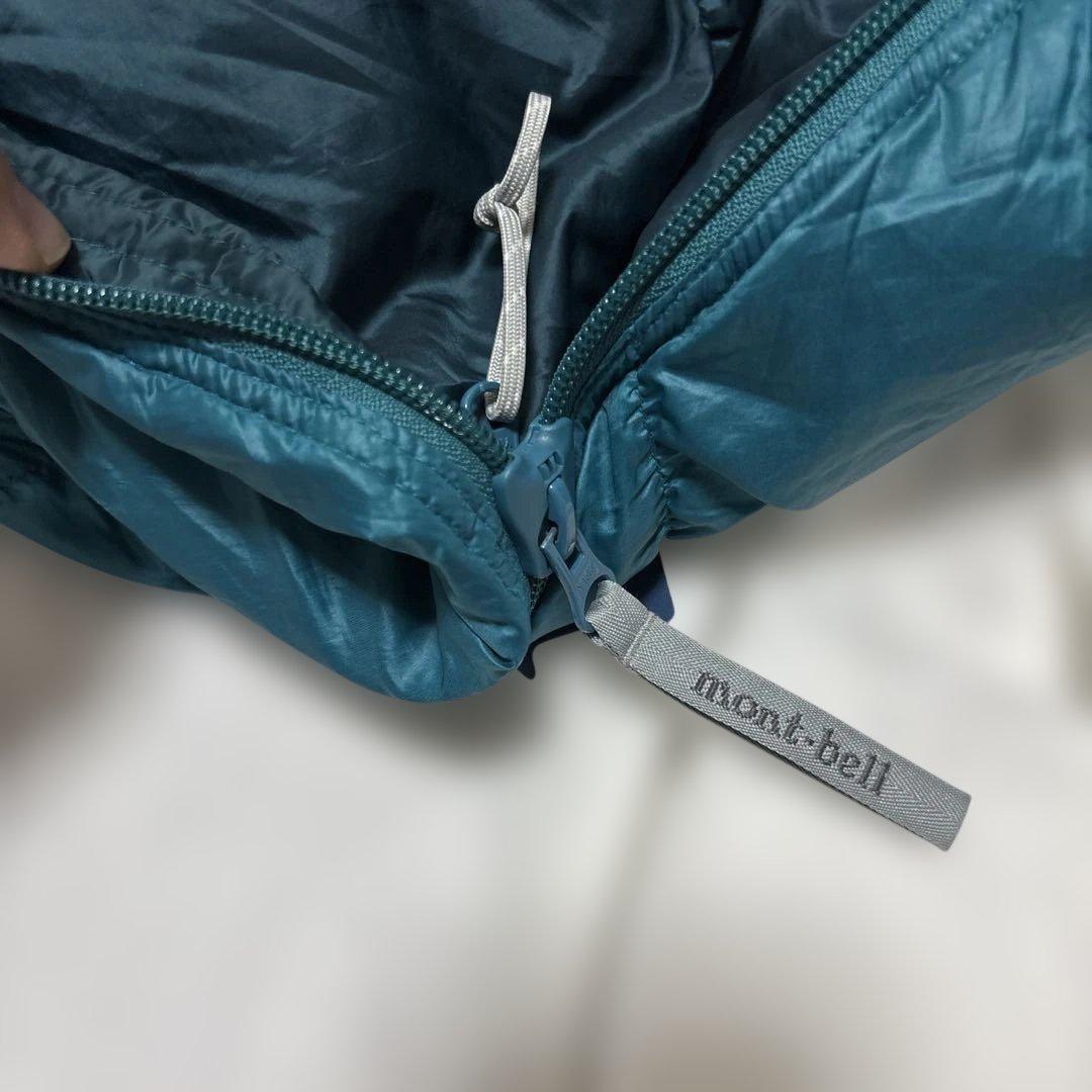 美品 モンベル Down Hugger 650 #3 L/zip 寝袋
