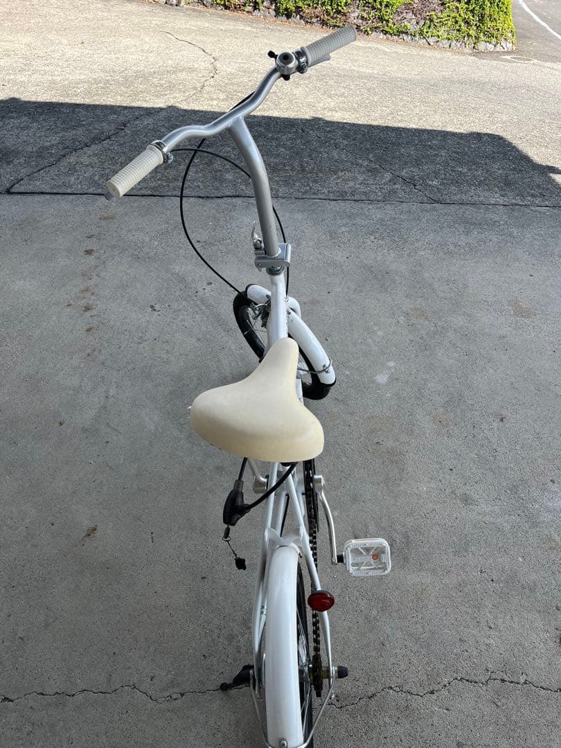 【送料込】折り畳み自転車 お父さんバイク ソフトバンクキャラクター