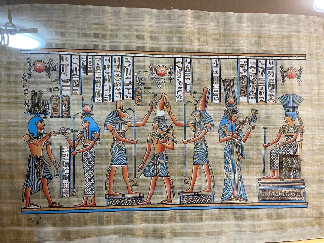 古代エジプト 壁画風アート