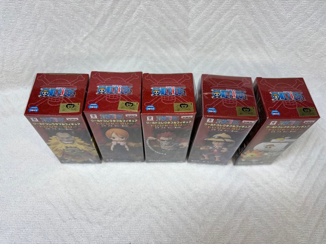 ワンピース ワールドコレクタブルフィギュア トレジャーラリーシキ・ナミ・サニー号