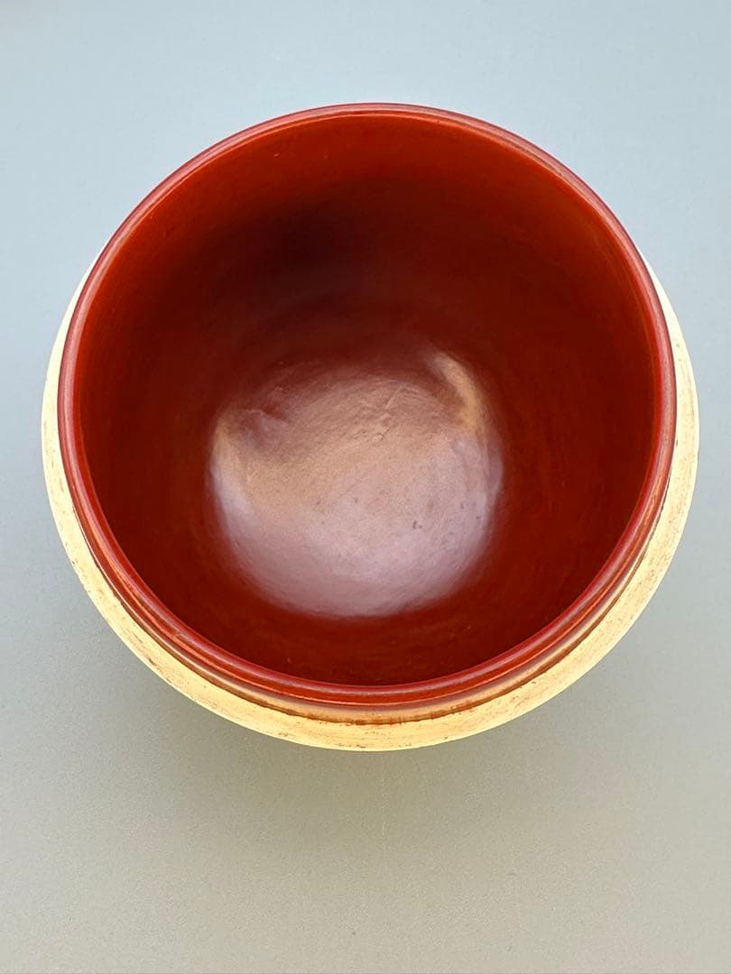 茶道具　棗　稲井玉甫　白漆春草