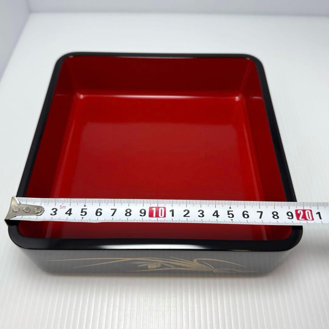 新品 輪島塗 重箱 四段重 二段重 おせち 共箱 漆器 漆 輪島漆器 和柄 花柄