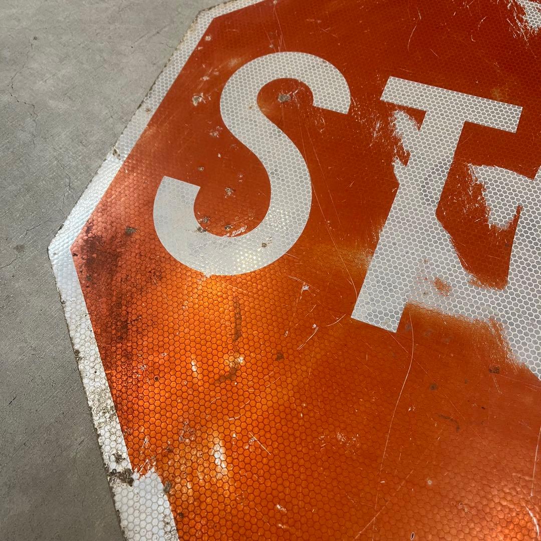 STOP Sign ロードサイン アメリカ ビンテージ ディスプレイ ガレージ