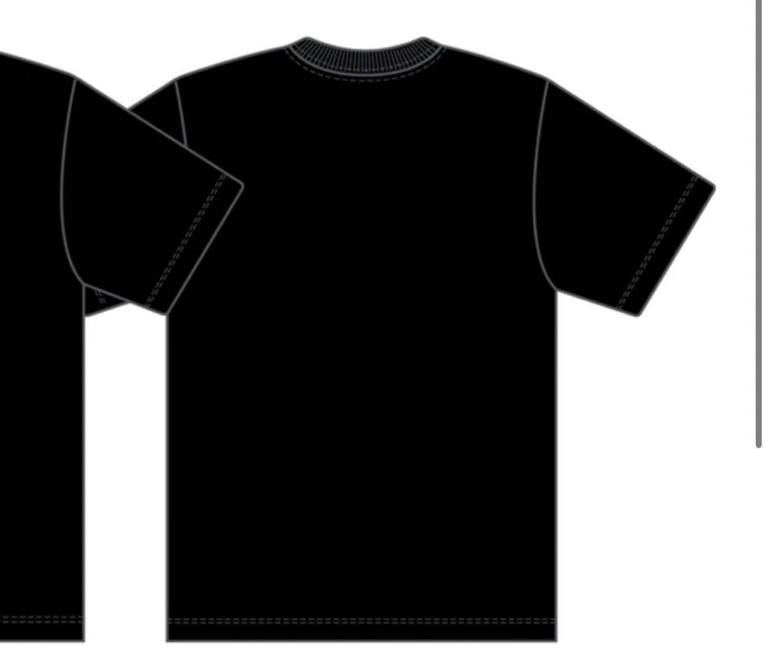 新品未使用　未開封　BADHOP XLサイズ Tシャツ モノクロデザイン