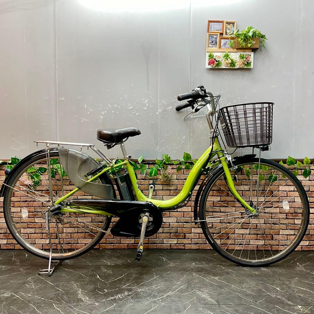 【1】電動自転車 YAMAHA PAS Natura 黄緑グリーン