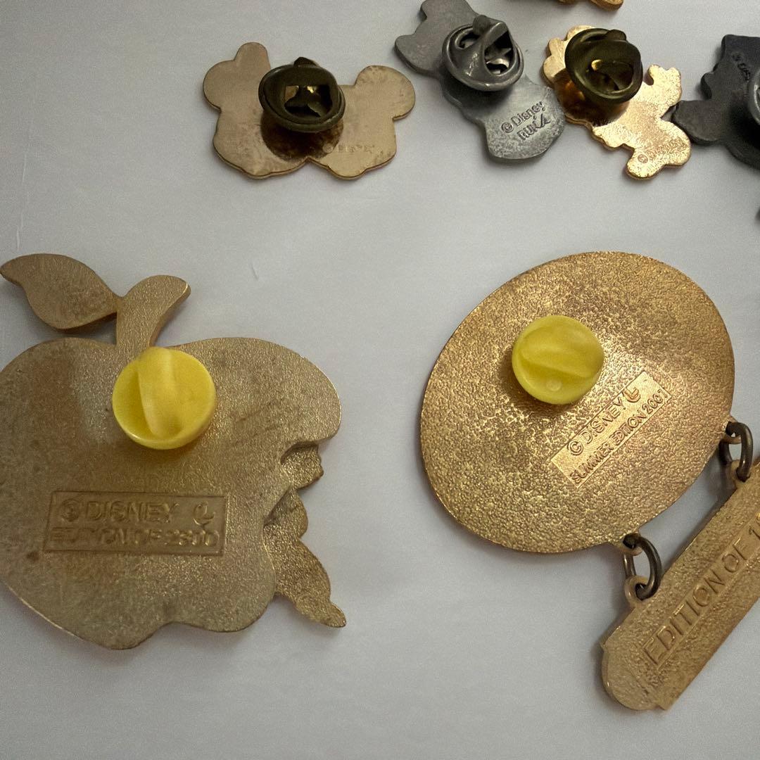 ディズニー ランド シー レトロ ピンズ ピンバッジ セット