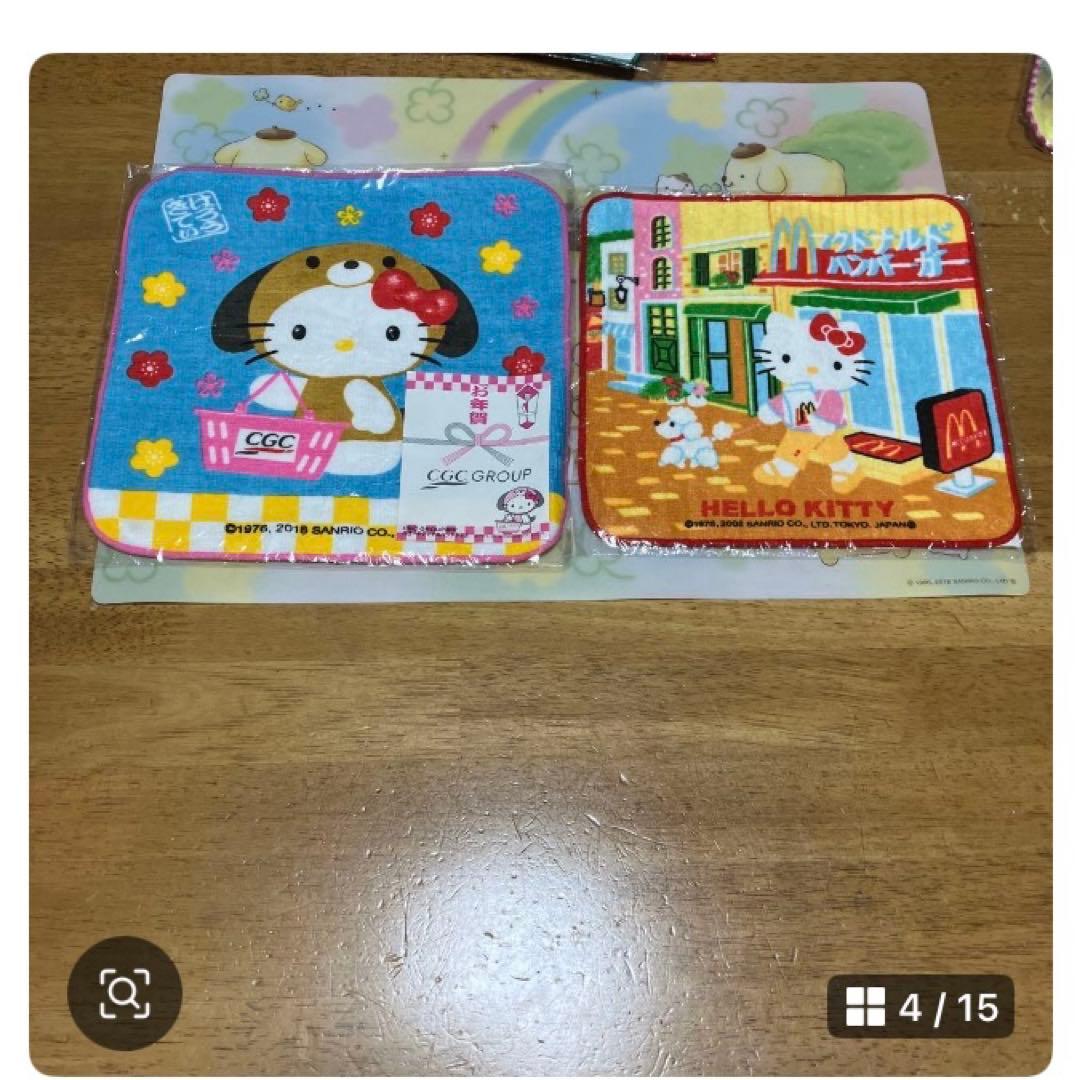 サンリオ　ハローキティ　ハンドタオル〜OSHG