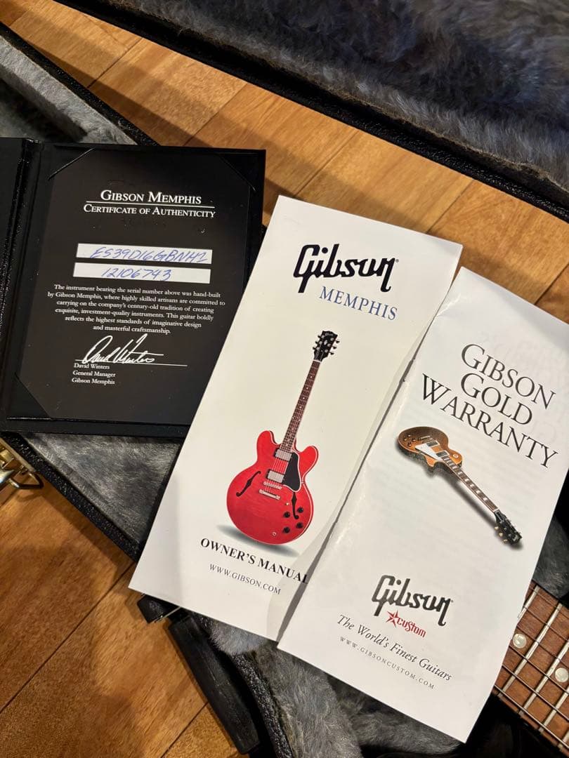 【希少】Gibson メンフィスES339 studio 2016