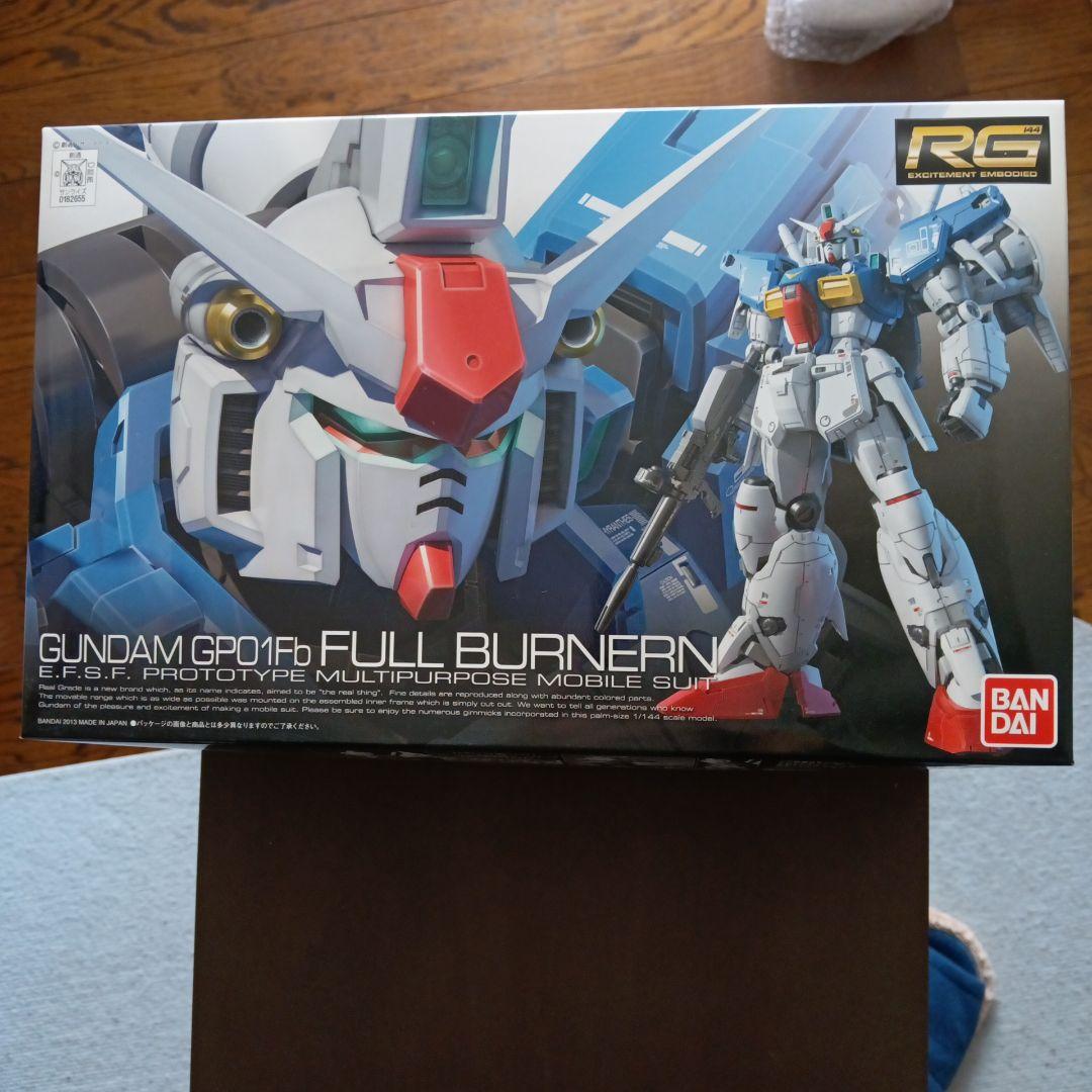 ロボット RG GUNDAM GP01Fb & ZERO EW (CLEAR COLOR)