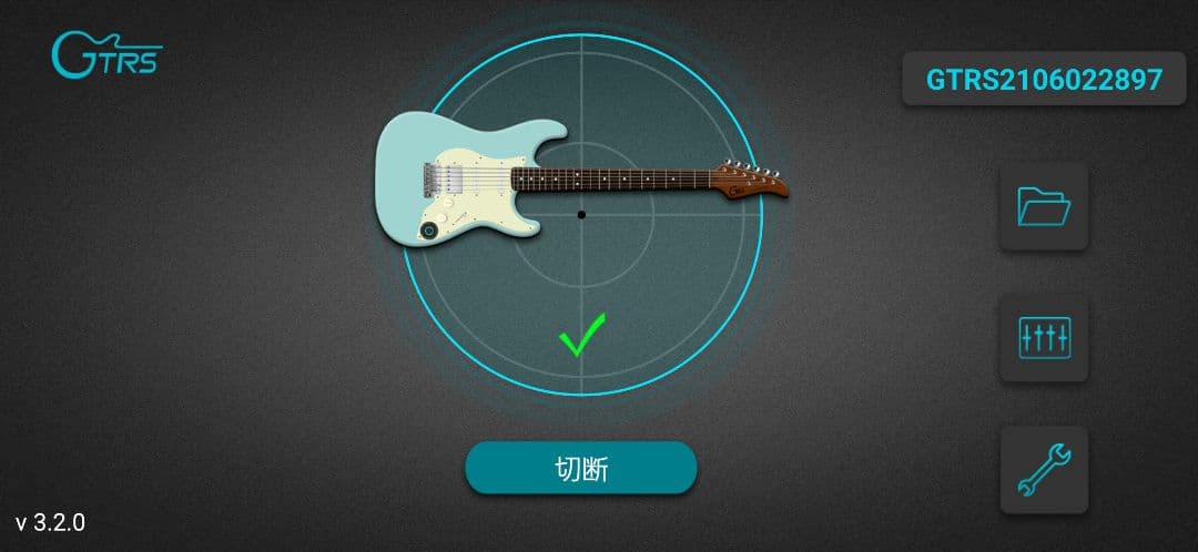 ヘッドホン付き　Mooer GTRS S800 アイボリーホワイト