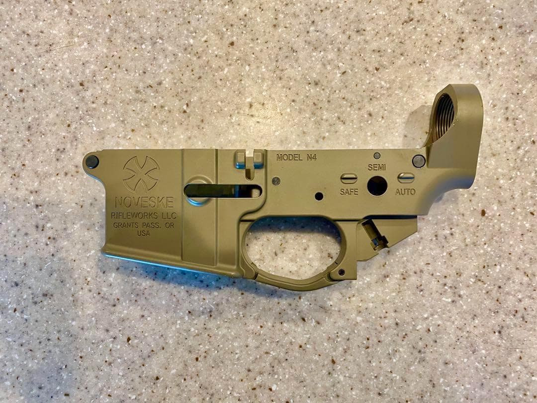 [新品]MWS用アルミ製Noveske N4レシーバーセット(残り1個)