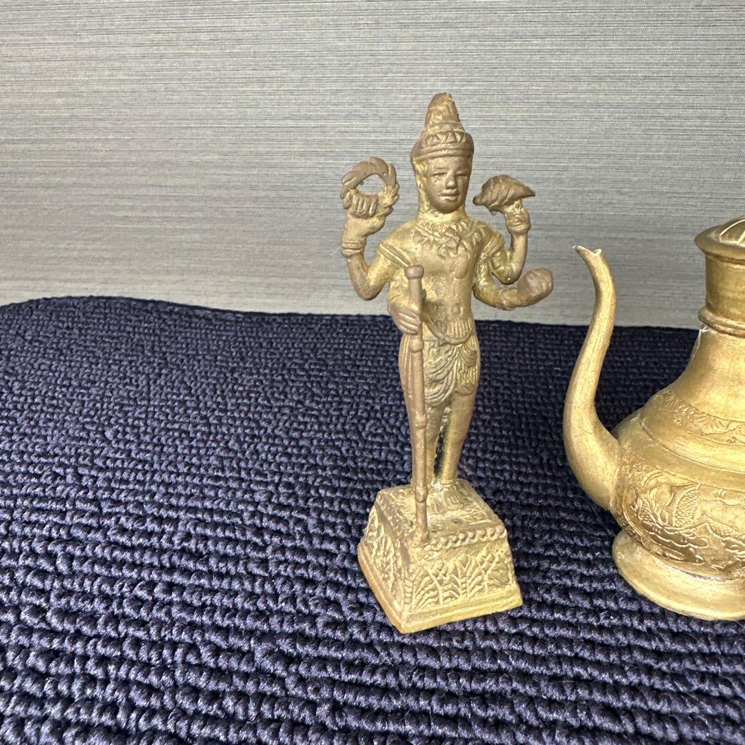 ネパール　置物　小物入れ