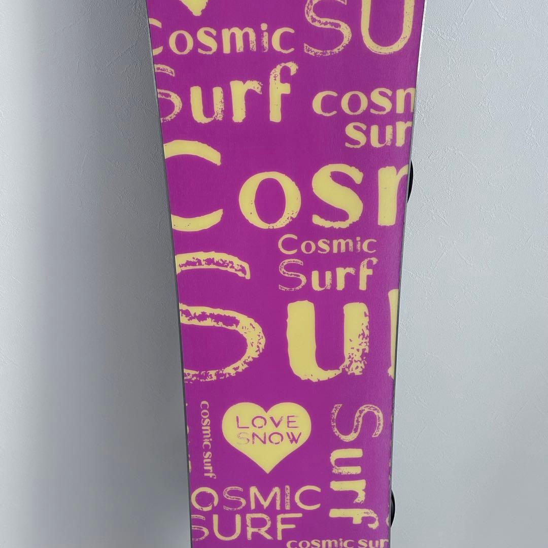 【初心者向け】Cosmic Surf スノーボード板 142cm