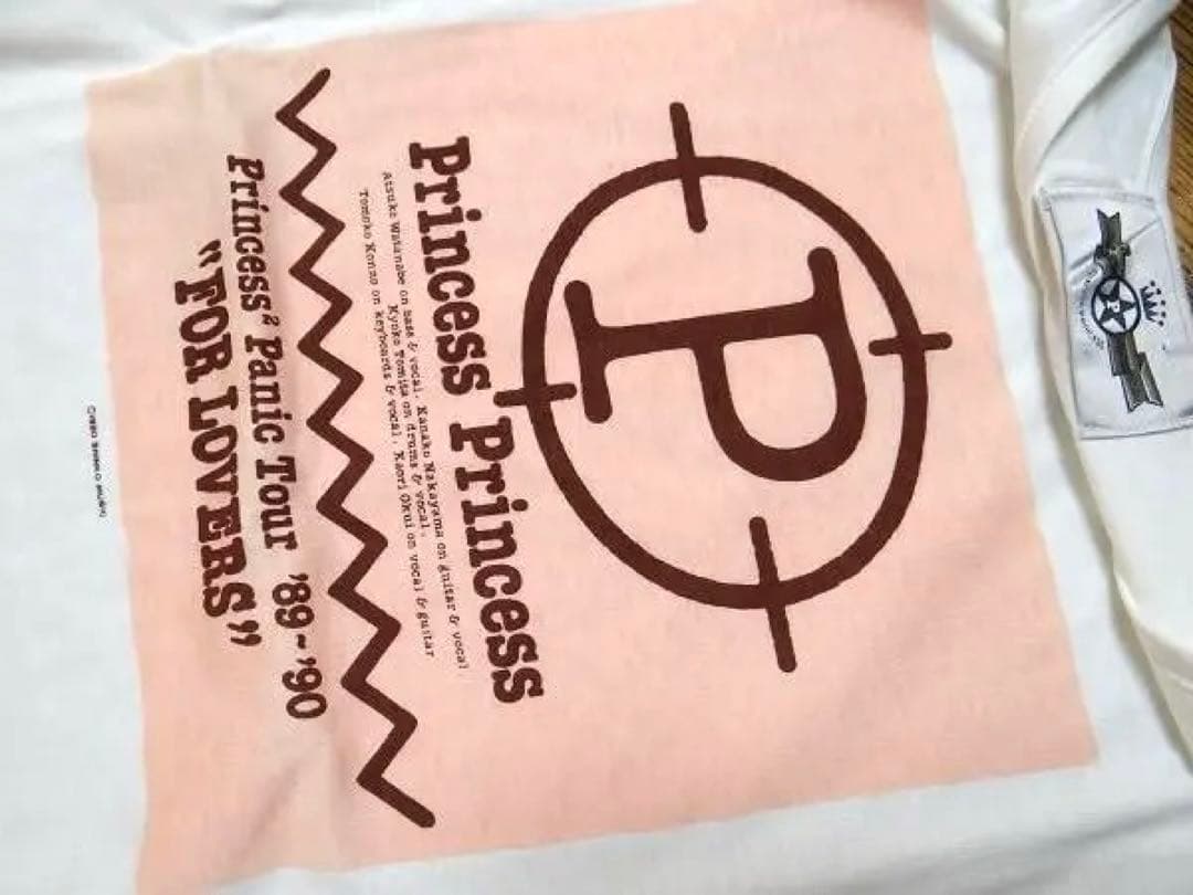 80年代 ビンテージ プリプリ PanicTOUR '89～'90 長袖Tシャツ