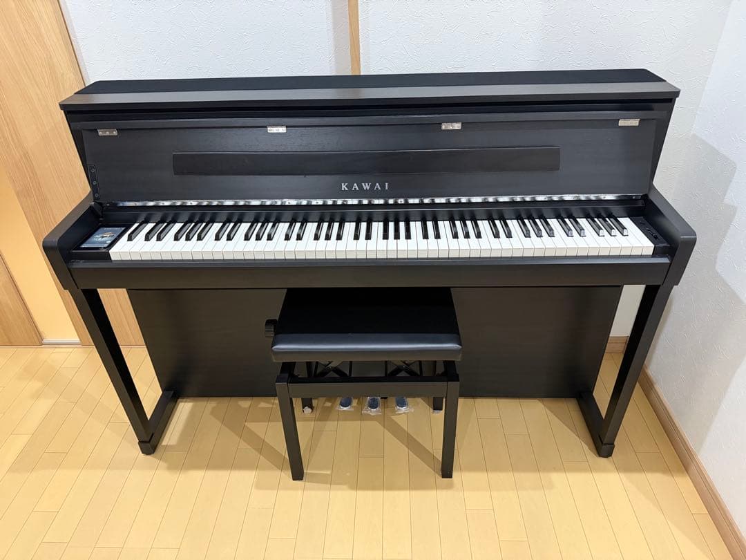 【4万値下げ中】KAWAI デジタルピアノ 88鍵 黒 椅子付き