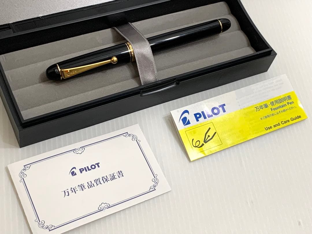 パイロット PILOT 万年筆 14K585 ゴールドペン先 5FM 箱付き