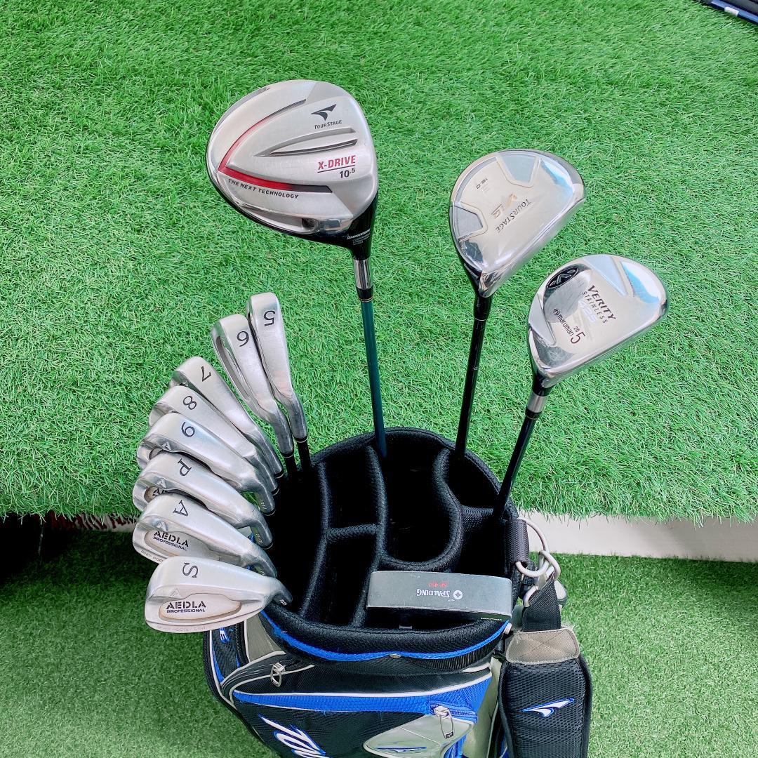 TOURSTAGE X-DRIVE メンズ ゴルフクラブセット N2261