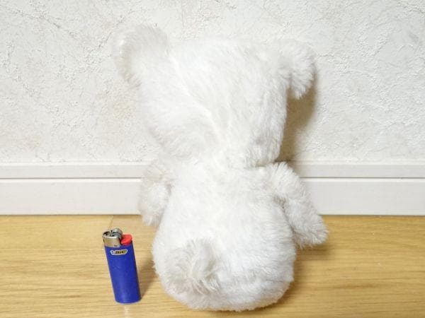 70年代 ビンテージ 白くま 熊 クマ ベアー ぬいぐるみ レトロ 昭和 当時物