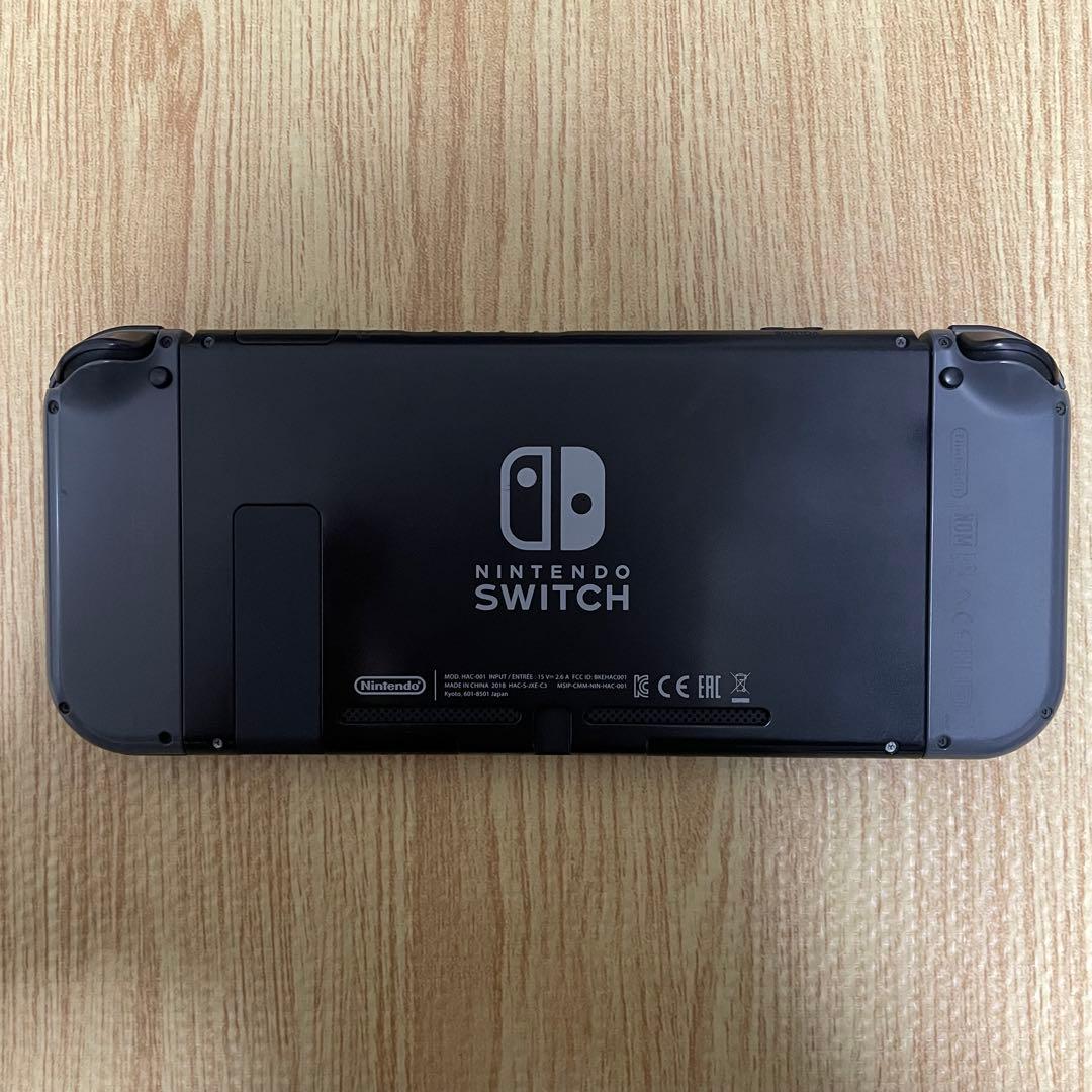 (初期化済) Nintendo Switch グレー ケース付き